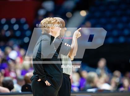Thumbnail 3 in Lumpkin County vs Hebron Christian Academy (GHSA 3A State Championship) photogallery.