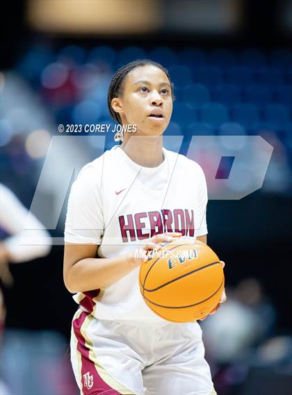 Thumbnail 2 in Lumpkin County vs Hebron Christian Academy (GHSA 3A State Championship) photogallery.