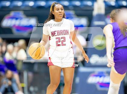 Thumbnail 2 in Lumpkin County vs Hebron Christian Academy (GHSA 3A State Championship) photogallery.