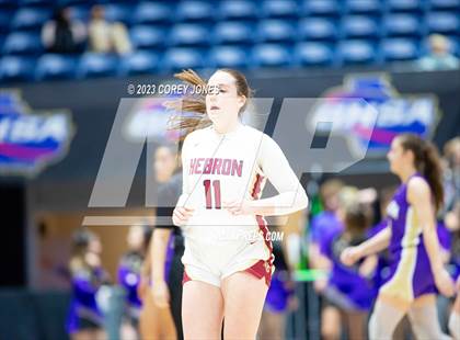 Thumbnail 3 in Lumpkin County vs Hebron Christian Academy (GHSA 3A State Championship) photogallery.