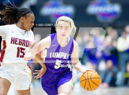 Thumbnail 2 in Lumpkin County vs Hebron Christian Academy (GHSA 3A State Championship) photogallery.