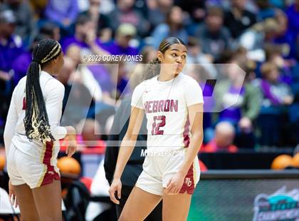 Thumbnail 3 in Lumpkin County vs Hebron Christian Academy (GHSA 3A State Championship) photogallery.
