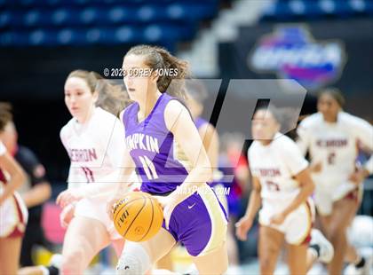 Thumbnail 1 in Lumpkin County vs Hebron Christian Academy (GHSA 3A State Championship) photogallery.