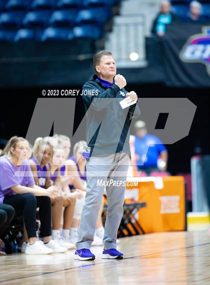 Thumbnail 3 in Lumpkin County vs Hebron Christian Academy (GHSA 3A State Championship) photogallery.