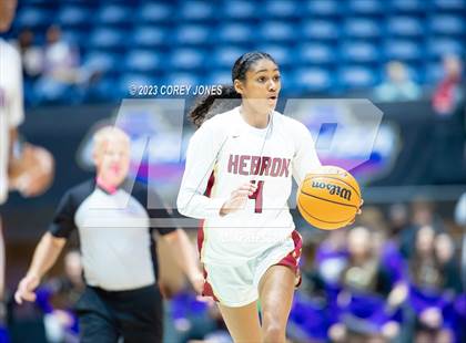 Thumbnail 3 in Lumpkin County vs Hebron Christian Academy (GHSA 3A State Championship) photogallery.