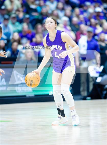Thumbnail 2 in Lumpkin County vs Hebron Christian Academy (GHSA 3A State Championship) photogallery.