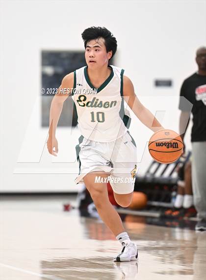 Thumbnail 3 in Edison vs. Lakewood (North OC Championships) photogallery.
