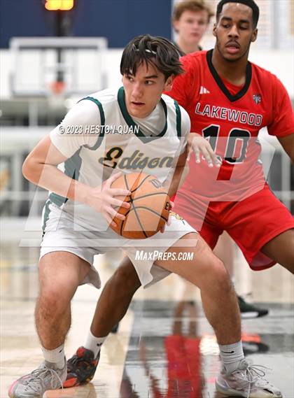 Thumbnail 2 in Edison vs. Lakewood (North OC Championships) photogallery.