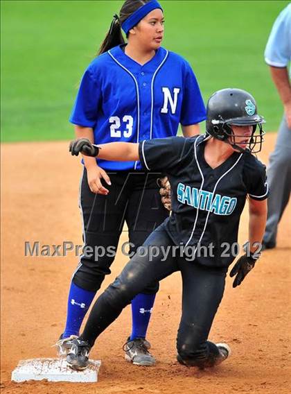 Thumbnail 1 in Norco vs. Santiago (CIF SS D1 Final) photogallery.