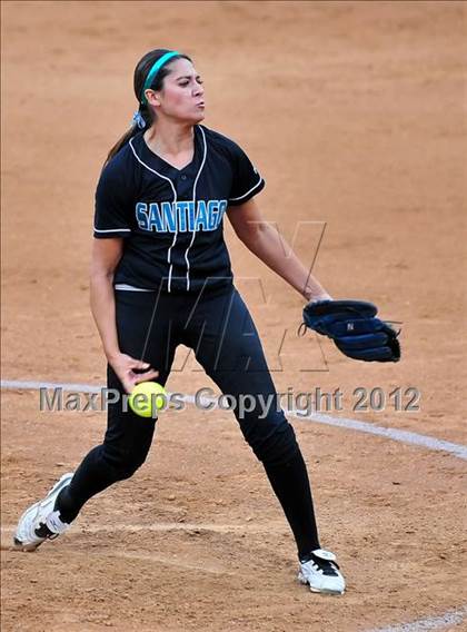 Thumbnail 1 in Norco vs. Santiago (CIF SS D1 Final) photogallery.