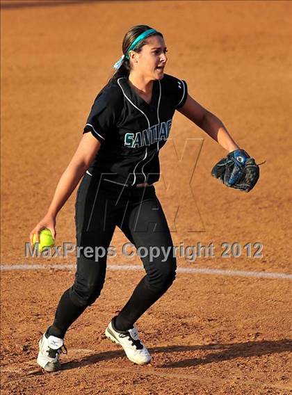 Thumbnail 1 in Norco vs. Santiago (CIF SS D1 Final) photogallery.