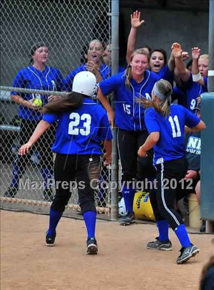 Thumbnail 3 in Norco vs. Santiago (CIF SS D1 Final) photogallery.