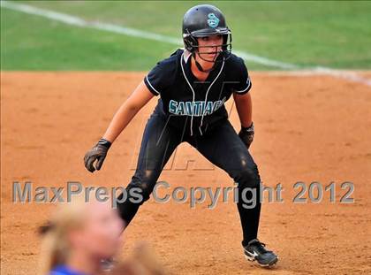 Thumbnail 1 in Norco vs. Santiago (CIF SS D1 Final) photogallery.