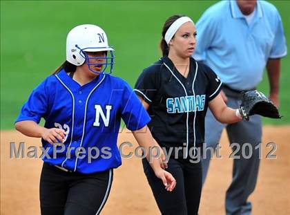 Thumbnail 1 in Norco vs. Santiago (CIF SS D1 Final) photogallery.