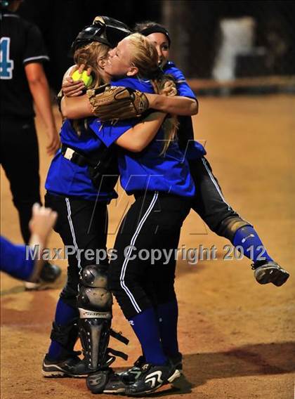 Thumbnail 1 in Norco vs. Santiago (CIF SS D1 Final) photogallery.