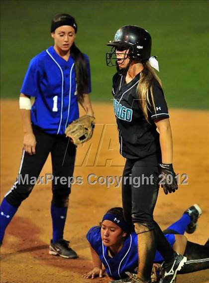 Thumbnail 2 in Norco vs. Santiago (CIF SS D1 Final) photogallery.