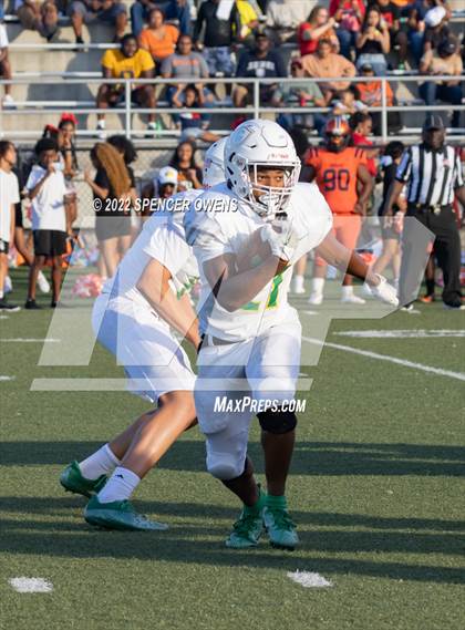Thumbnail 3 in Julius Chambers vs Cardinal Gibbons (Turf King Invitational) photogallery.
