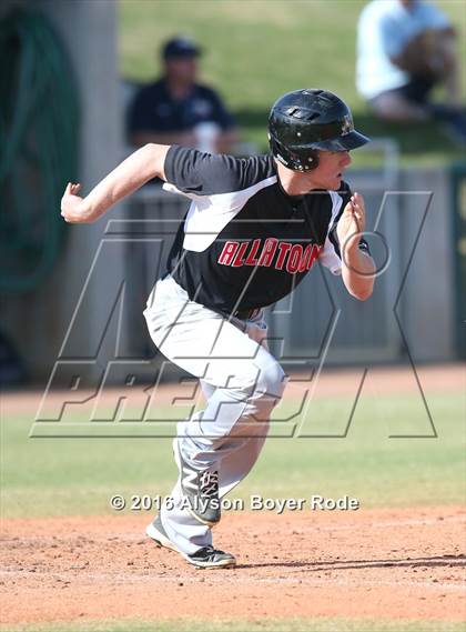 Thumbnail 1 in Allatoona vs. North Broward Prep (National High School Invitational)  photogallery.