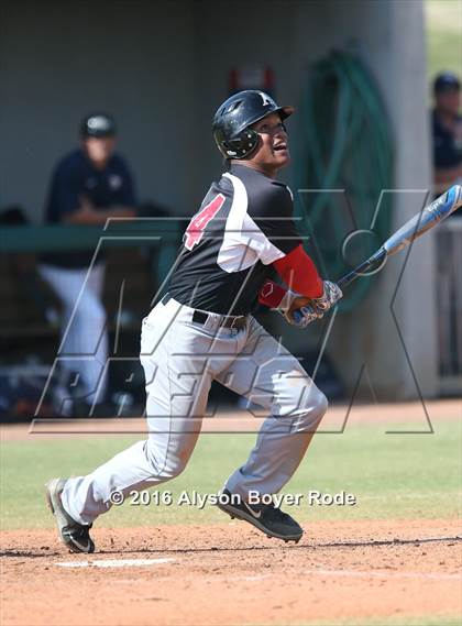 Thumbnail 2 in Allatoona vs. North Broward Prep (National High School Invitational)  photogallery.