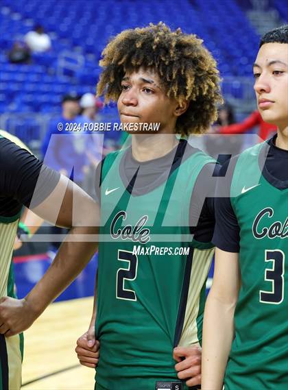 Thumbnail 3 in Cole @ Hitchcock (UIL 3A Basketball Semifinal Medal Ceremony) photogallery.