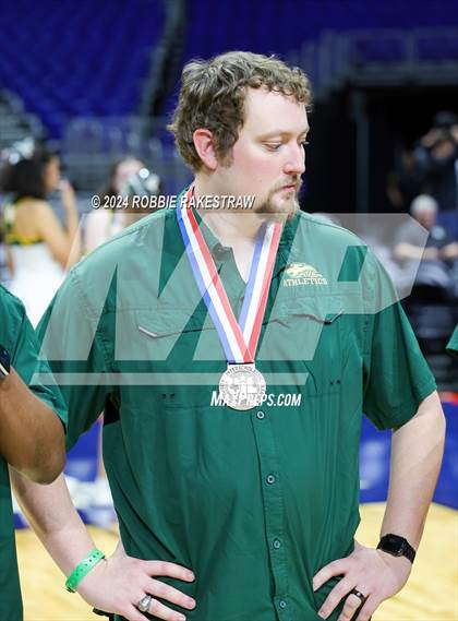 Thumbnail 3 in Cole @ Hitchcock (UIL 3A Basketball Semifinal Medal Ceremony) photogallery.