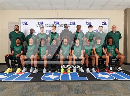 Thumbnail 1 in Cole @ Hitchcock (UIL 3A Basketball Semifinal Medal Ceremony) photogallery.