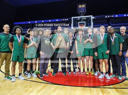Thumbnail 3 in Cole @ Hitchcock (UIL 3A Basketball Semifinal Medal Ceremony) photogallery.