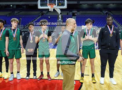 Thumbnail 1 in Cole @ Hitchcock (UIL 3A Basketball Semifinal Medal Ceremony) photogallery.