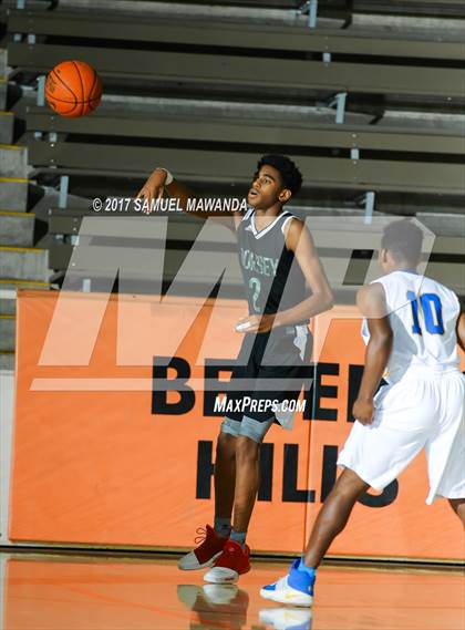 Thumbnail 2 in Dorsey vs  Los Angeles CES (77th Annual Beverly Hills Tournament) photogallery.