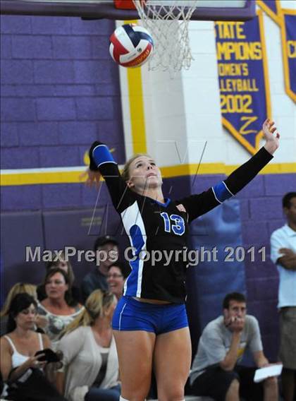 Thumbnail 2 in Marymount vs. Los Alamitos (Durango Fall Classic) photogallery.
