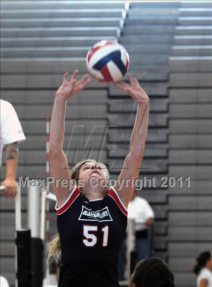 Thumbnail 1 in Marymount vs. Los Alamitos (Durango Fall Classic) photogallery.