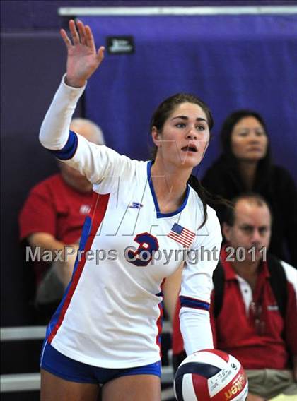 Thumbnail 1 in Marymount vs. Los Alamitos (Durango Fall Classic) photogallery.