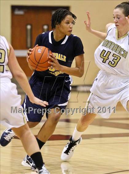 Thumbnail 1 in Monarch vs. Riverdale Baptist (Nike Tournament of Champions) photogallery.