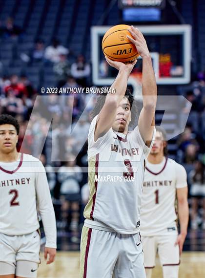 Thumbnail 2 in Granite Bay vs. Whitney (CIF SJS D2 Final) photogallery.