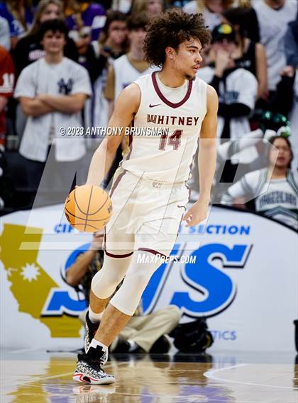 Thumbnail 2 in Granite Bay vs. Whitney (CIF SJS D2 Final) photogallery.