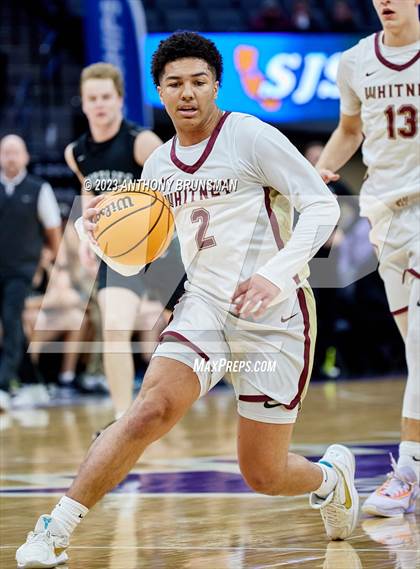 Thumbnail 2 in Granite Bay vs. Whitney (CIF SJS D2 Final) photogallery.