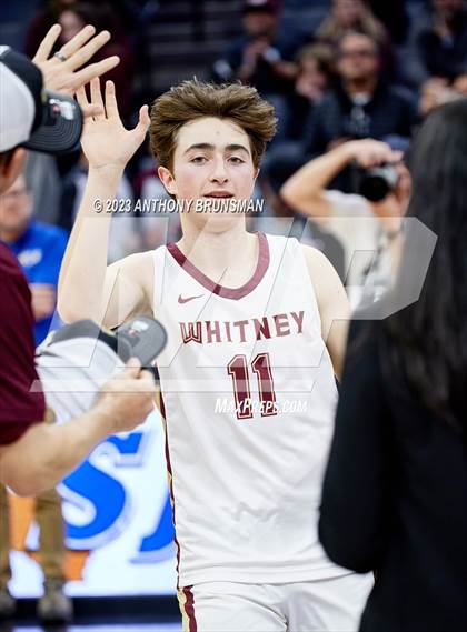 Thumbnail 1 in Granite Bay vs. Whitney (CIF SJS D2 Final) photogallery.