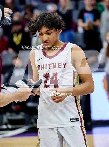 Thumbnail 1 in Granite Bay vs. Whitney (CIF SJS D2 Final) photogallery.