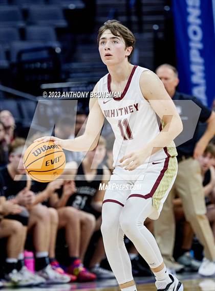 Thumbnail 3 in Granite Bay vs. Whitney (CIF SJS D2 Final) photogallery.
