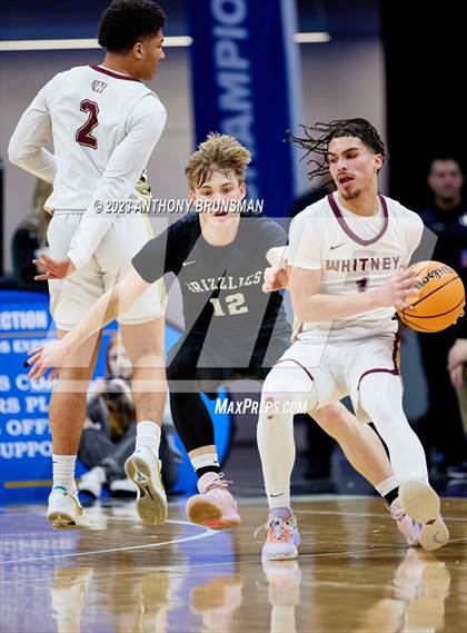 Thumbnail 2 in Granite Bay vs. Whitney (CIF SJS D2 Final) photogallery.