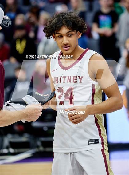 Thumbnail 2 in Granite Bay vs. Whitney (CIF SJS D2 Final) photogallery.