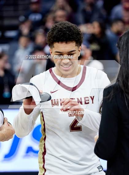 Thumbnail 2 in Granite Bay vs. Whitney (CIF SJS D2 Final) photogallery.