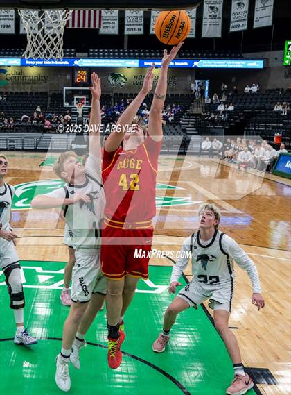 Thumbnail 3 in Judge Memorial Catholic vs Canyon View (UHSAA 3A Quarterfinal) photogallery.