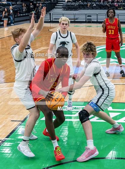Thumbnail 2 in Judge Memorial Catholic vs Canyon View (UHSAA 3A Quarterfinal) photogallery.