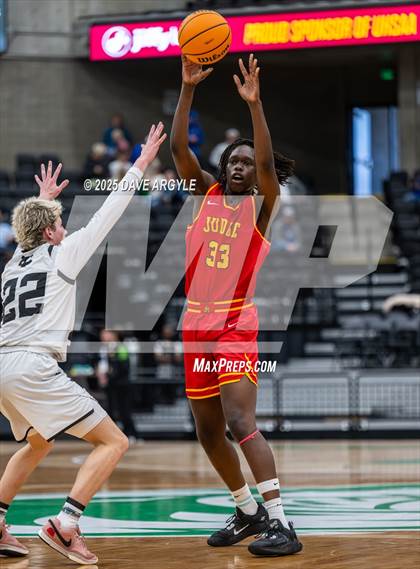 Thumbnail 2 in Judge Memorial Catholic vs Canyon View (UHSAA 3A Quarterfinal) photogallery.