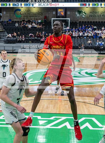 Thumbnail 3 in Judge Memorial Catholic vs Canyon View (UHSAA 3A Quarterfinal) photogallery.
