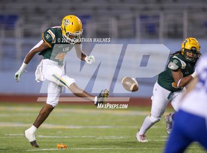 Thumbnail 2 in St. Frederick vs. Southern Lab (LHSAA 1A 3rd Round Playoff) photogallery.