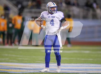 Thumbnail 3 in St. Frederick vs. Southern Lab (LHSAA 1A 3rd Round Playoff) photogallery.
