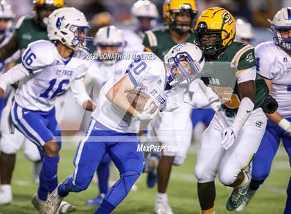 Thumbnail 3 in St. Frederick vs. Southern Lab (LHSAA 1A 3rd Round Playoff) photogallery.