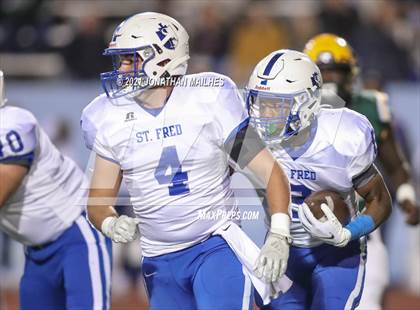 Thumbnail 1 in St. Frederick vs. Southern Lab (LHSAA 1A 3rd Round Playoff) photogallery.
